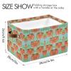 Bright Floral Storage Box and Large Laundry Basket for Kids view 4