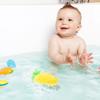 FRCOLOR 4-Piece Baby Bath Sponge Set, Gentle Body Washcloths with Exfoliating Mesh for Newborns and Children view 2