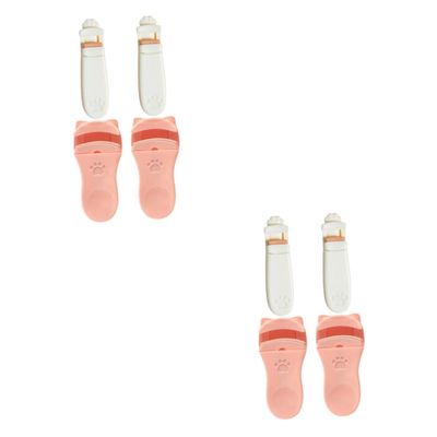 ABOOFAN 8-Piece Portable Cat-Claw Eyelash Curlers for Gentle Curling and Adjusting False Eyelashes