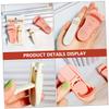 ABOOFAN 8-Piece Portable Cat-Claw Eyelash Curlers for Gentle Curling and Adjusting False Eyelashes view 2