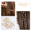 FRCOLOR 56-Piece Viking Hair Accessories Set for Women view 2