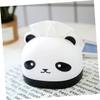 Yardwe 2-Piece Panda Tissue Box Set, Plastic Cartoon Dispenser and Organizer view 3