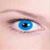 1-Year Blue Patterned Prescription Contact Lens, -1.0 (1 pc.) view 1