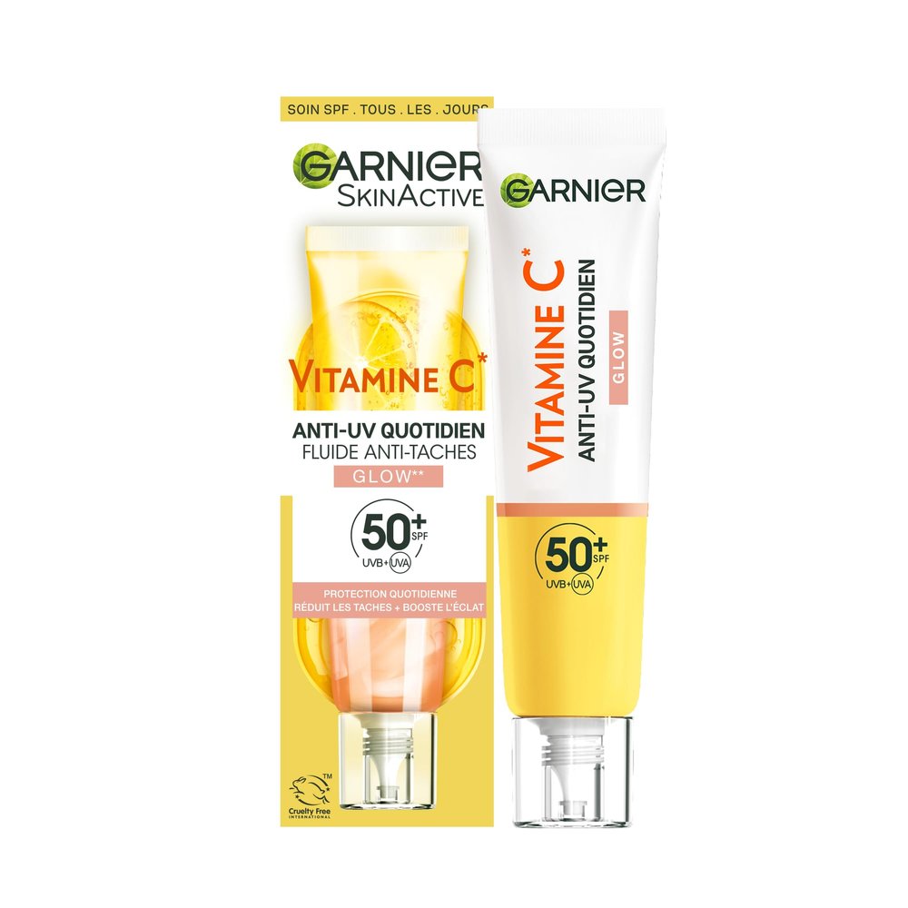 Garnier Vitamin C Anti-UV Daily Glow SPF 50, 40 ml