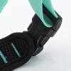 MORSO Breathable Air-Mesh Harness for Small and Medium Dogs, Gray and Light Blue Tiffany, Size L view 3