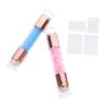 Blue Double-Ended Silicone Nail Art Stamper view 1