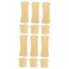 Beaupretty 12-Piece Fleece Heatless Hair Curlers for Women view 1