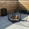 IGOOUO 61 cm Indoor/Outdoor Dog Playpen, 4 Panels view 3
