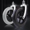AiQima Replacement Wheels for Rollators, Walkers and Wheelchairs, 8 x 2-Inch Front Wheel, Fits Most Wheelchairs view 1