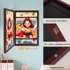 farout! A4 Children's Art Frame for Drawings, Black, Single view 2