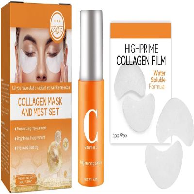 Qklovni Korean Technology Soluble Collagen Film Set with Mist