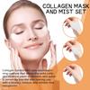 Qklovni Korean Technology Soluble Collagen Film Set with Mist view 2
