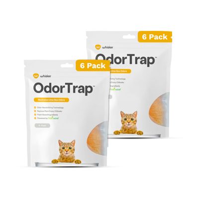 Whisker OdorTrap Refills, 12-Pack for OdorTrap Pod (Pod Not Included)
