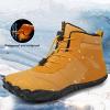 FINPAN Men's Barefoot Boots – Wide Toe Box, Waterproof, Slip-Resistant view 4