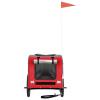 ZEYUAN Red and Gray Dog Bicycle Trailer, Oxford Fabric and Iron, 93831 view 4