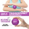 ResultSport Lacrosse Massage Ball for Myofascial Relaxation | Professional Trigger Point Massage Ball for Plantar Fasciitis and Muscle Knots view 2