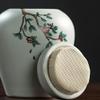 Small Decorative Ceramic Pet Urn for Cat and Dog Ashes view 4