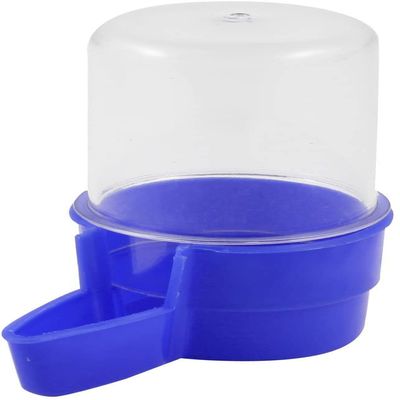 XYWHPGV Pet Drinking Fountain, Bird Water Feeder, Blue/Clear
