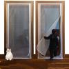 Kongdson Custom-Fit Pet Door Screen with Zipper, No-Drill Mesh for Cats and Small Dogs view 4