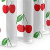 Fruit Cherry Sheer Curtains, Set of 2, Summer Cherry Voile Curtains, 55 x 78 in view 4