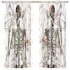 Goth Skull Marble Sheer Curtains, 2-Piece Set, 139 x 198 cm view 2
