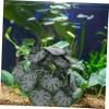 Amosfun 2-Piece Reptile Plants, Artificial Terrarium Decoration for Lizards, Bearded Dragons, Snakes and Fish view 4