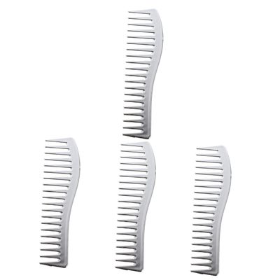 ABOOFAN 4-Piece Men's Hair Styling Comb Set for Retro Hairstyles