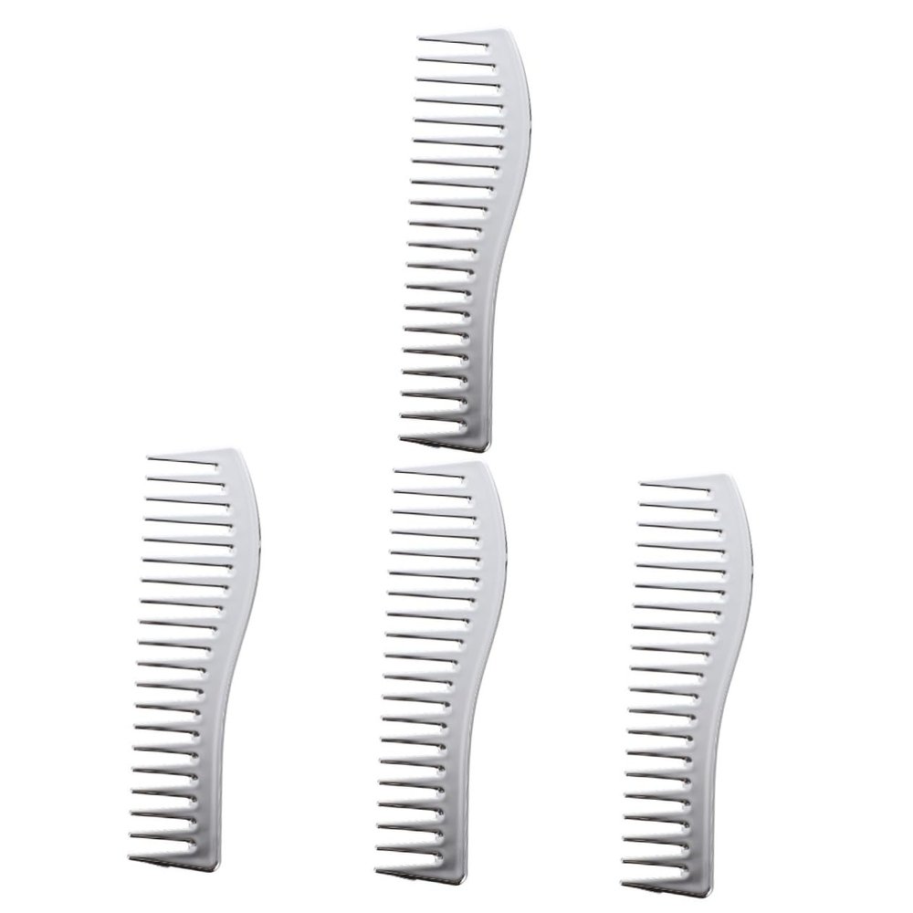 ABOOFAN 4-Piece Men's Hair Styling Comb Set for Retro Hairstyles