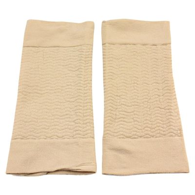 Lurrose Women's Compression Arm Sleeves, 1 Pair, Elastic Upper-Arm Sleeves for Shaping and Firming