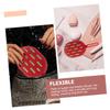 ABOOFAN 2-Piece Brush Storage Bag with Makeup Sponge Storage Box, Brown Brush Bag and Red Makeup Sponge Holder for Travel and Home view 4