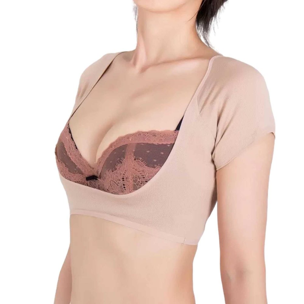 VducK Women's Underarm Sweat-Proof Vest with Washable Pads