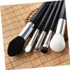 Goat Hair Makeup Brush Set with Wooden Handles T-11-005, 11-Piece view 3