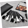 Goat Hair Makeup Brush Set with Wooden Handles T-11-005, 11-Piece view 4
