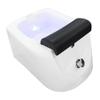 Acrylic Massage Foot Spa with Footrest and 7-Color Lights view 1