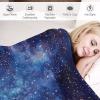 Fluffy Cute Sofa Blanket with 3D Starry Sky Design - Soft and Warm Cozy Blanket - 150 x 200 cm view 4