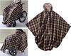 Fleece Wheelchair Cape for Adults with Hood, Winter Poncho for Women and Men view 2
