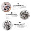 minkissy 18-Piece Animal Print Hair Ties, Leopard, Zebra and Cow Patterns view 3