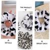 minkissy 18-Piece Animal Print Hair Ties, Leopard, Zebra and Cow Patterns view 4