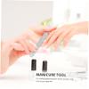 minkissy Stainless Steel Manicure Kit with Nail Trimmer and Nail Clipper view 2