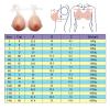 ALKANI Realistic Strap-On Silicone Breast Form, Brown, Size KK view 2