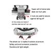 ASHILD Adjustable Dog Wheelchair for Hind Legs, 2-Wheel, Red view 3