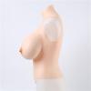 ALKANI Realistic High-Neck Silicone Breast Forms, White Skin, Size I–2600 g view 2