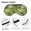 Hand-Drawn Camouflage Dinosaur Sleep Mask view 3