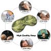 Hand-Drawn Camouflage Dinosaur Sleep Mask view 4