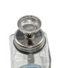 rockible Professional Glass Pump Dispenser Bottle with Cap view 2