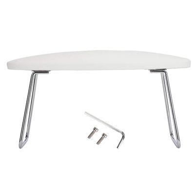 Adjustable White PU Nail Armrest
