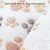 PIURUF Reversible Fleece Dog Bed Mat, Ultra-Soft Plush, Machine Washable and Dryer-Safe view 3