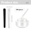 MFCGHXR Cosmetic Spatula - 100 Pack view 2