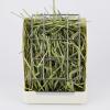 Small Animal Hanging Hay Rack, Rabbit Feeding Station for Herbivores, White view 4