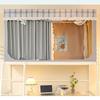 Leodun Canopy Mosquito Net Bed Tent, Bed Canopy Play Tent for Privacy and Warmth, Portable Indoor Tent with Frame and Curtains, F, Min. 75 L x 35" W x 35" H view 2